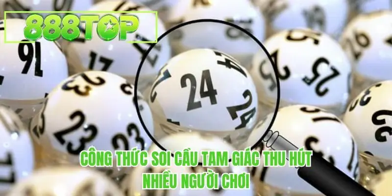 Công thức soi cầu tam giác thu hút nhiều người chơi