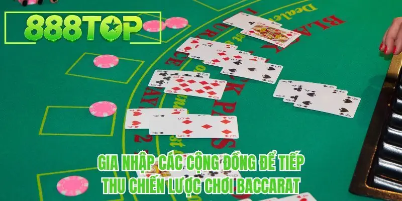 Gia nhập các cộng đồng để tiếp thu chiến lược chơi baccarat