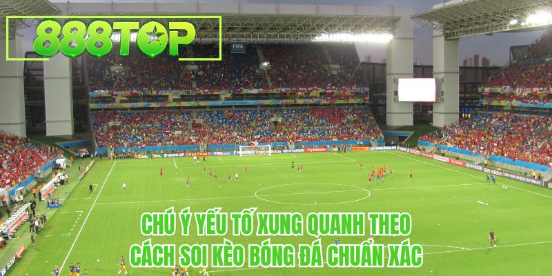 Chú ý yếu tố xung quanh theo cách soi kèo bóng đá chuẩn xác