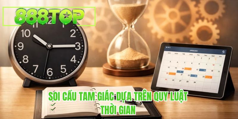 Soi cầu tam giác dựa trên quy luật thời gian